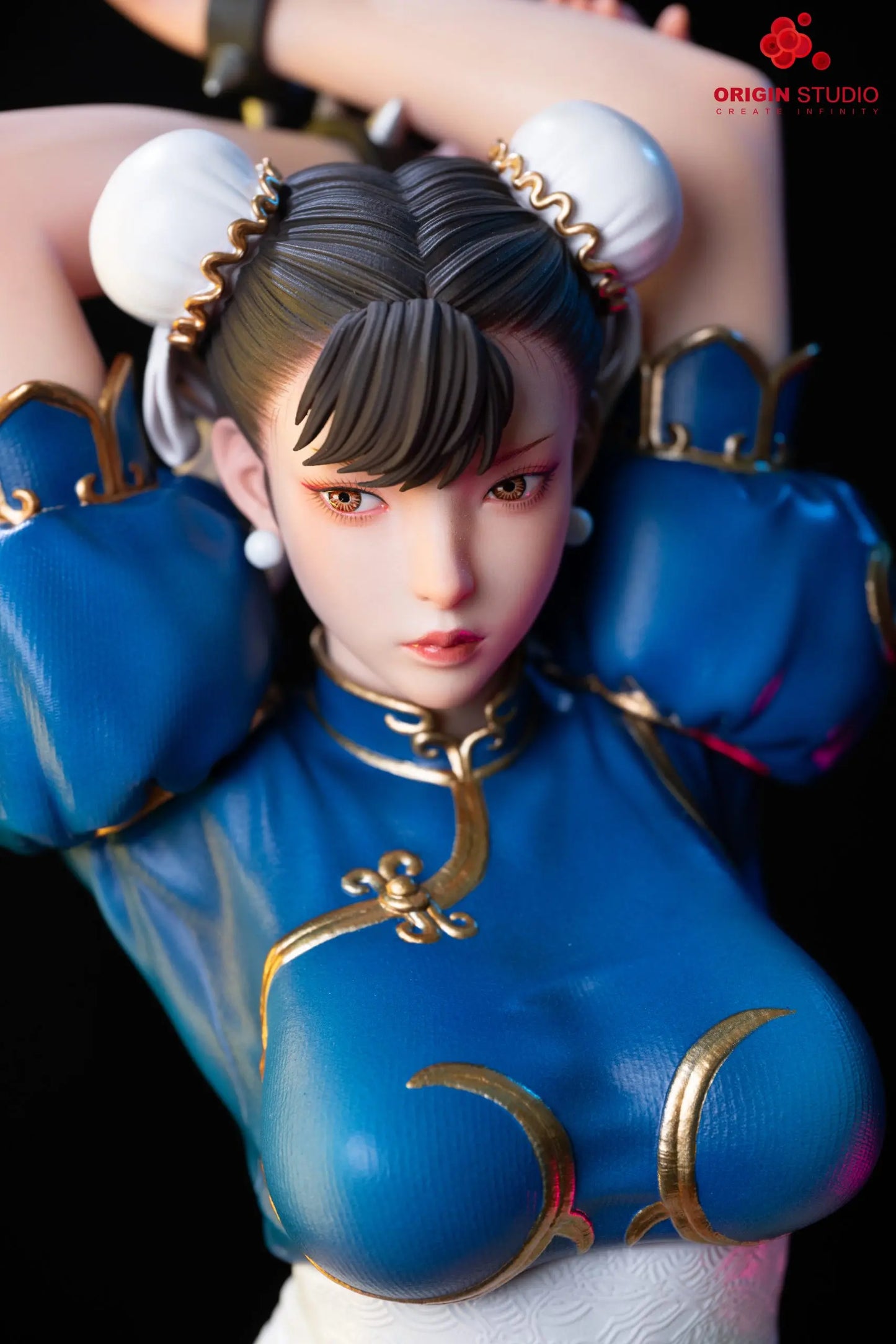 Gray Estatuilla Street Fighter | Chun-Li | ORIGIN Studio | Tienda Anime | Tico Ofertas