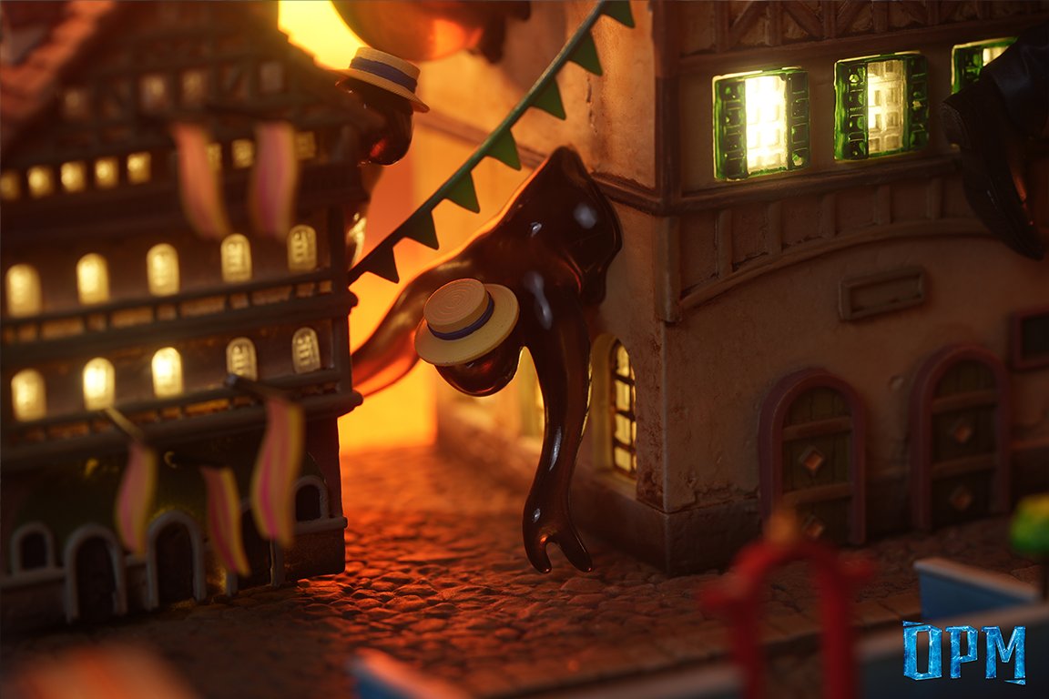 Black Estatuilla Howl's Moving Castle | Sophie y Howl | OPM Studio | tienda anime | Tico Ofertas