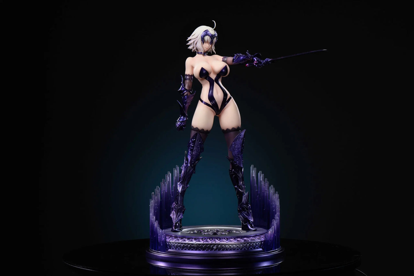 Black Estatuilla Fate/stay night | Jeanne d'Arc & Jeanne d'Arc Alter | Xpic Studio | Dual Version 1/4 | Tico Ofertas