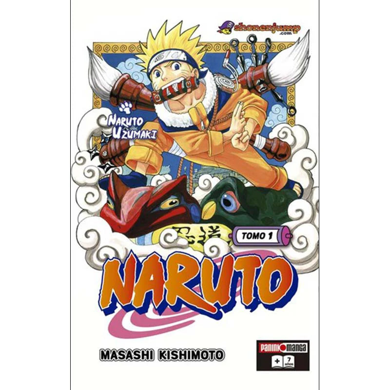 Rosy Brown Manga Naruto | Volumen 1 | Manga en Español | Tico Ofertas