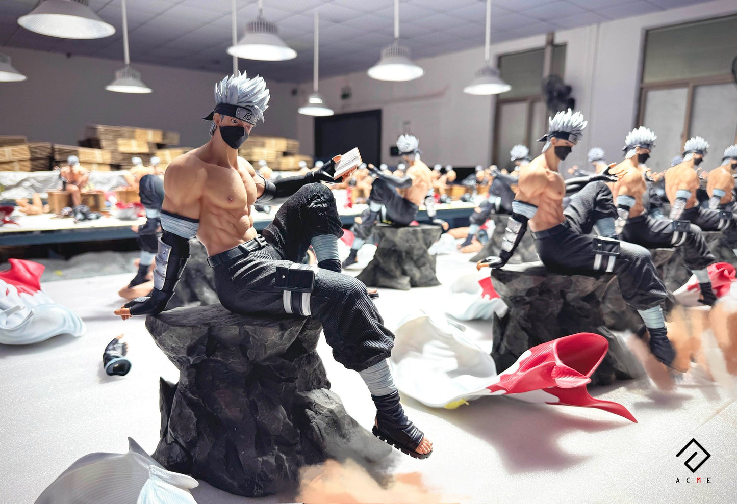 Gray Figura Naruto | Hatake Kakashi The Secret Realm of Fire | Acme Studio | Tienda Anime | Tico Ofertas
