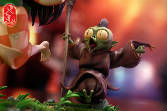 Dark Slate Gray Figura InuYasha | Rin & Jaken | TY Studio | tienda anime | Tico Ofertas