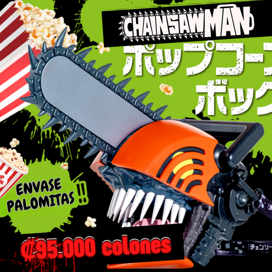 Black Palomera Exclusiva Chainsaw Man – Denji Cabeza Transformada | Edición Reze Arc Costa Rica