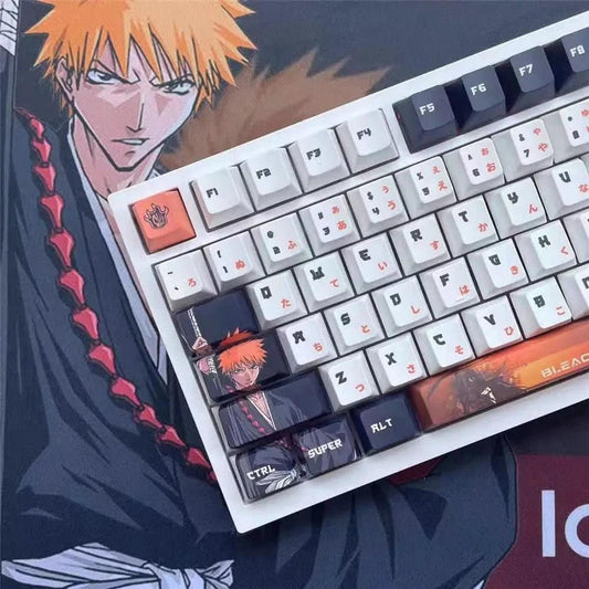 Light Gray 128 Teclas Anime Bleach para Teclado Mecánico Cherry MX Switch | Tienda Anime Costa Rica - Tico Ofertas