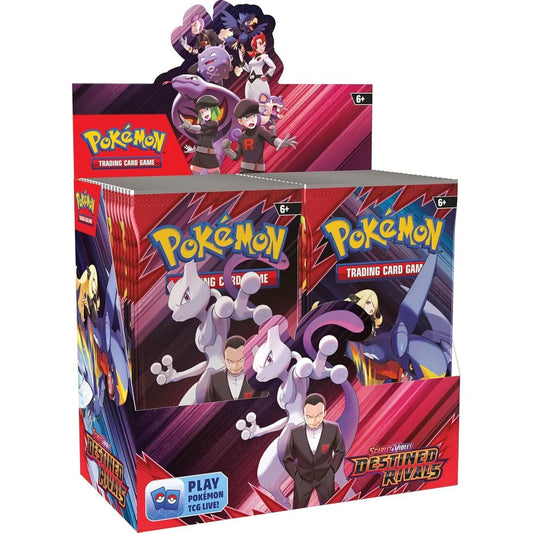 Dim Gray Pokémon TCG Scarlet & Violet: Destined Rivals – Booster Box ENGLISH Edition (SEALED)