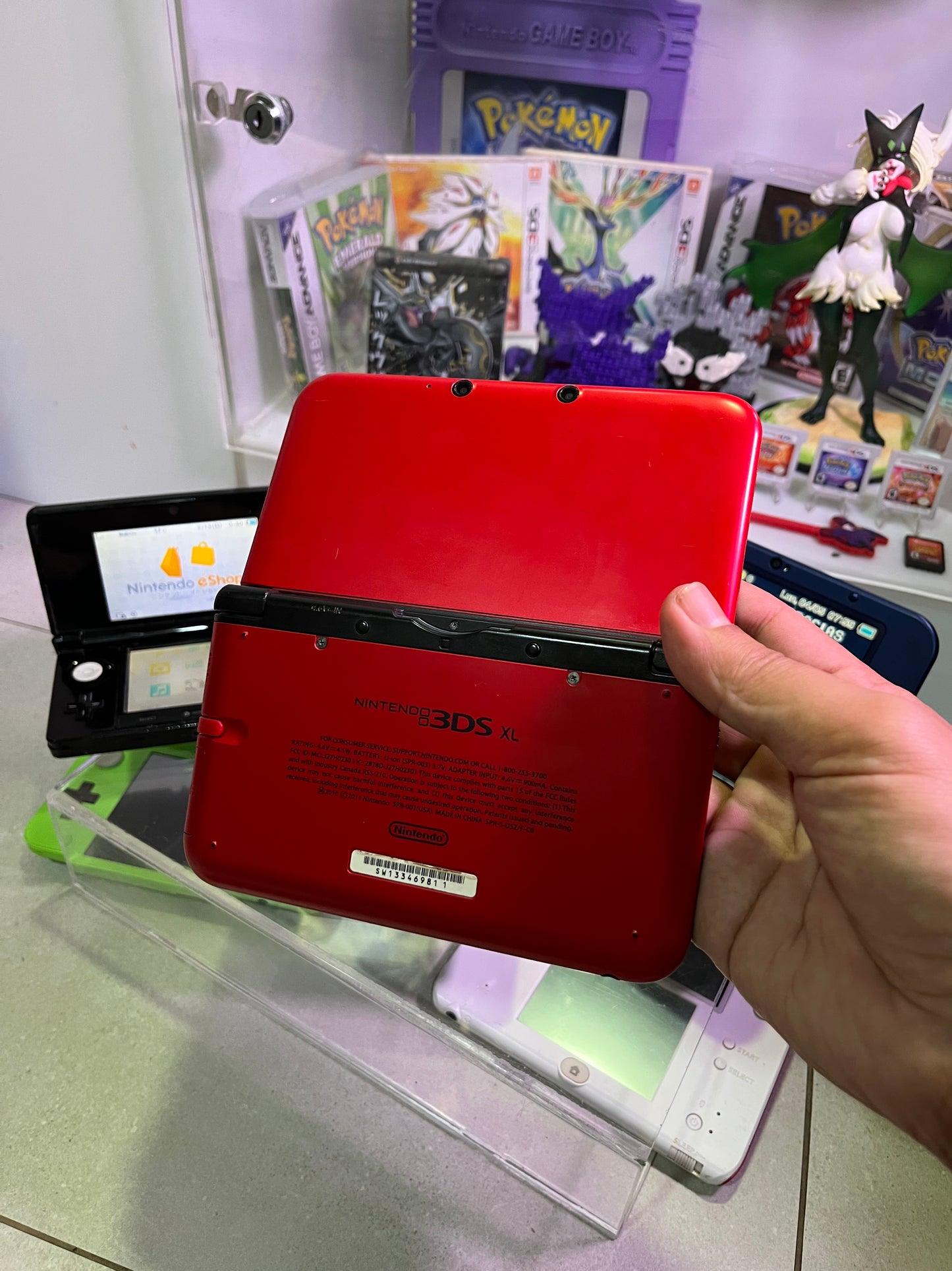 Nintendo 3DS XL roja 128GB en Costa Rica – Consola portátil con juegos incluidos Nintendo