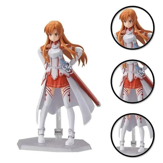 Gray 14CM Sword Art Online SAO Yuuki Asuna - Figura de Acción Femenina Kawaii | Figuras Anime Costa Rica, Modelo Coleccionable en Caja Original