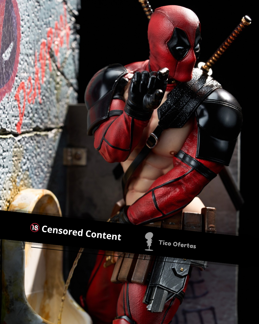 Rosy Brown Figura Marvel | Deadpool | NL Studio | Tienda Anime Costa Rica | Tico Ofertas