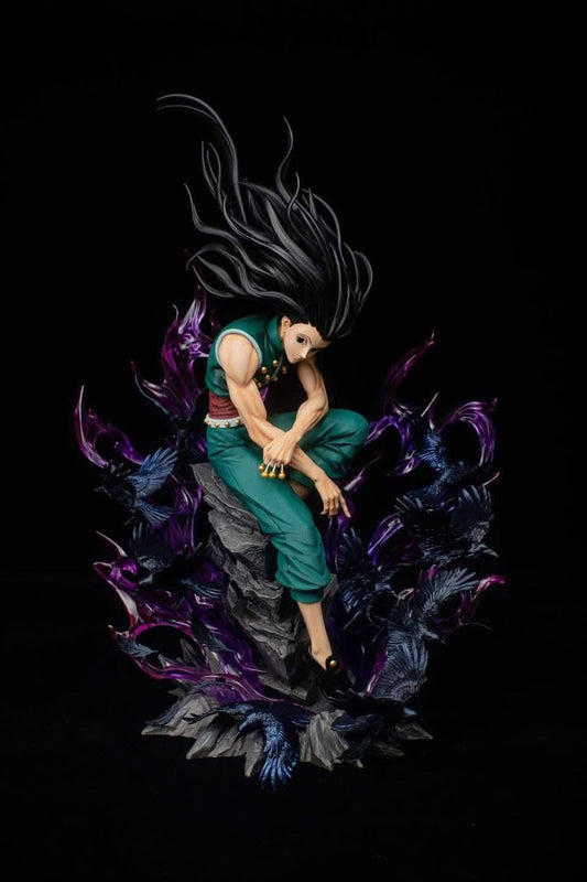 Black Figura Hunter Fan Studio - Hunter x Hunter: Illumi Zoldyck (1/6 Scale Resin Statue) | Tico ofertas