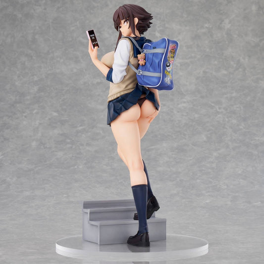 Dark Gray Figura Tsubomioka Happa-chan | Jovejun Illustration | tienda anime | Tico Ofertas