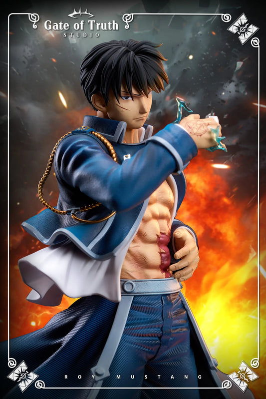 Dark Slate Gray Figura Fullmetal Alchemist | Roy Mustang | Gate of Truth Studio | Tienda Anime | Tico Ofertas