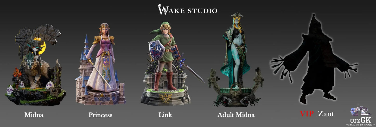 Dark Slate Gray Estatuilla The Legend of Zelda | Midna (Adult Form) | Wake Studio | Tienda Anime | Tico Ofertas