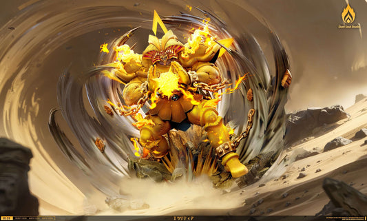 Dark Olive Green Figura Yu-Gi-Oh! | Exodia the Forbidden One | Duel Soul Studio - Estatua GK | Tico ofertas