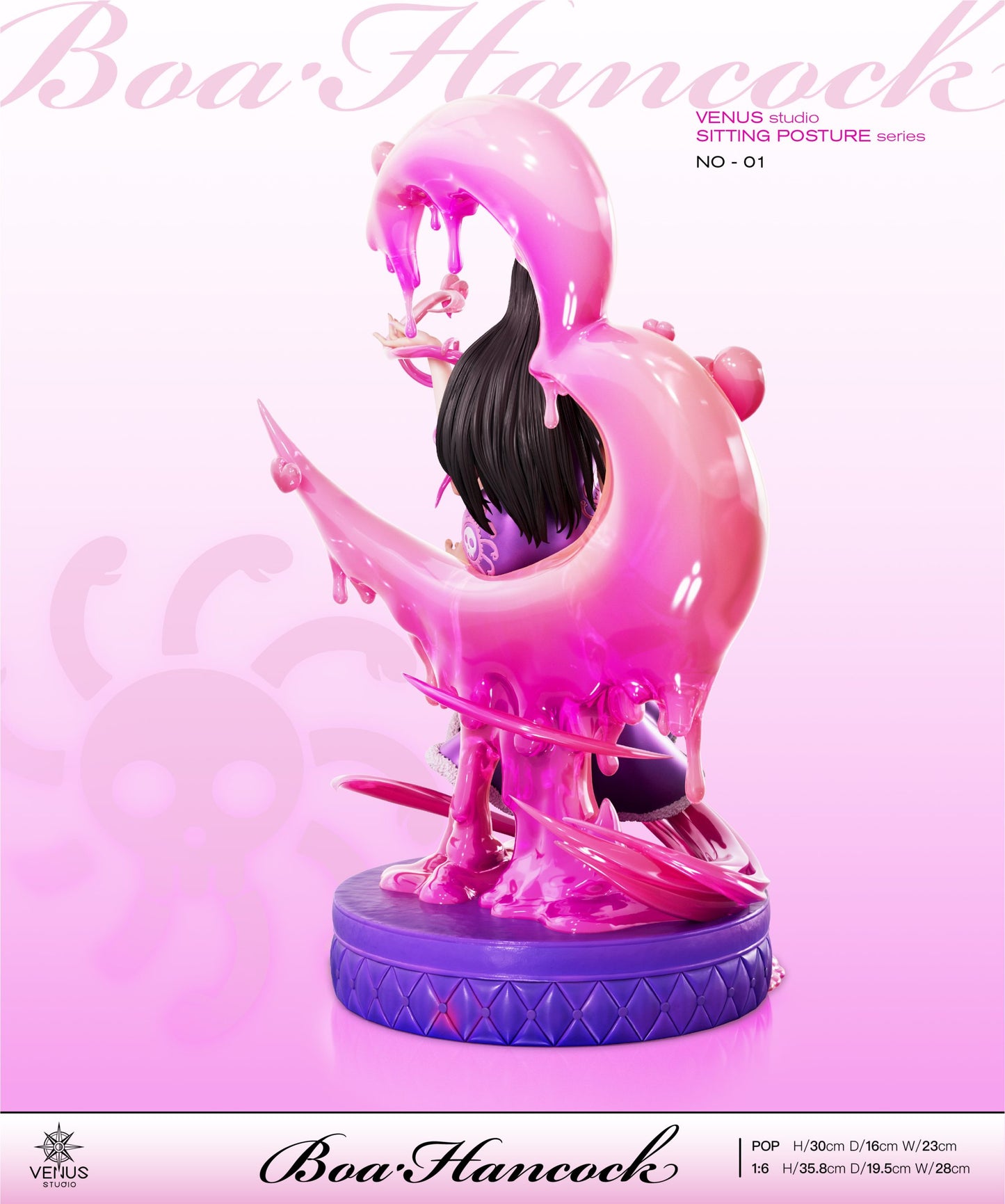 Misty Rose Figura One Piece | Boa Hancock | Venus Studio | Tico Ofertas