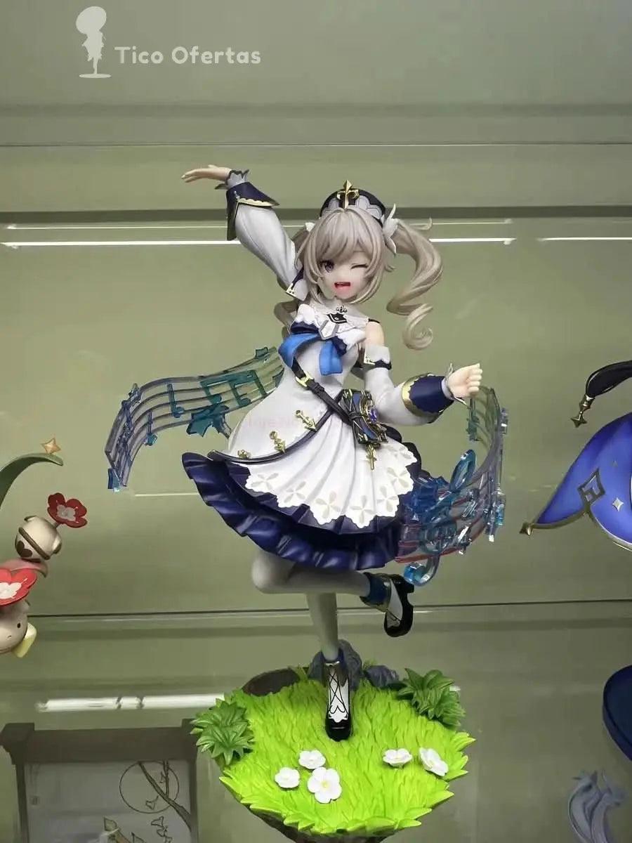 21cm Genshin Impact Barbara Figures Gunnhildr Figure Kawaii Cute Anime Figurine Statue Model Doll Collectible Decoration Gifts - Tico Ofertas