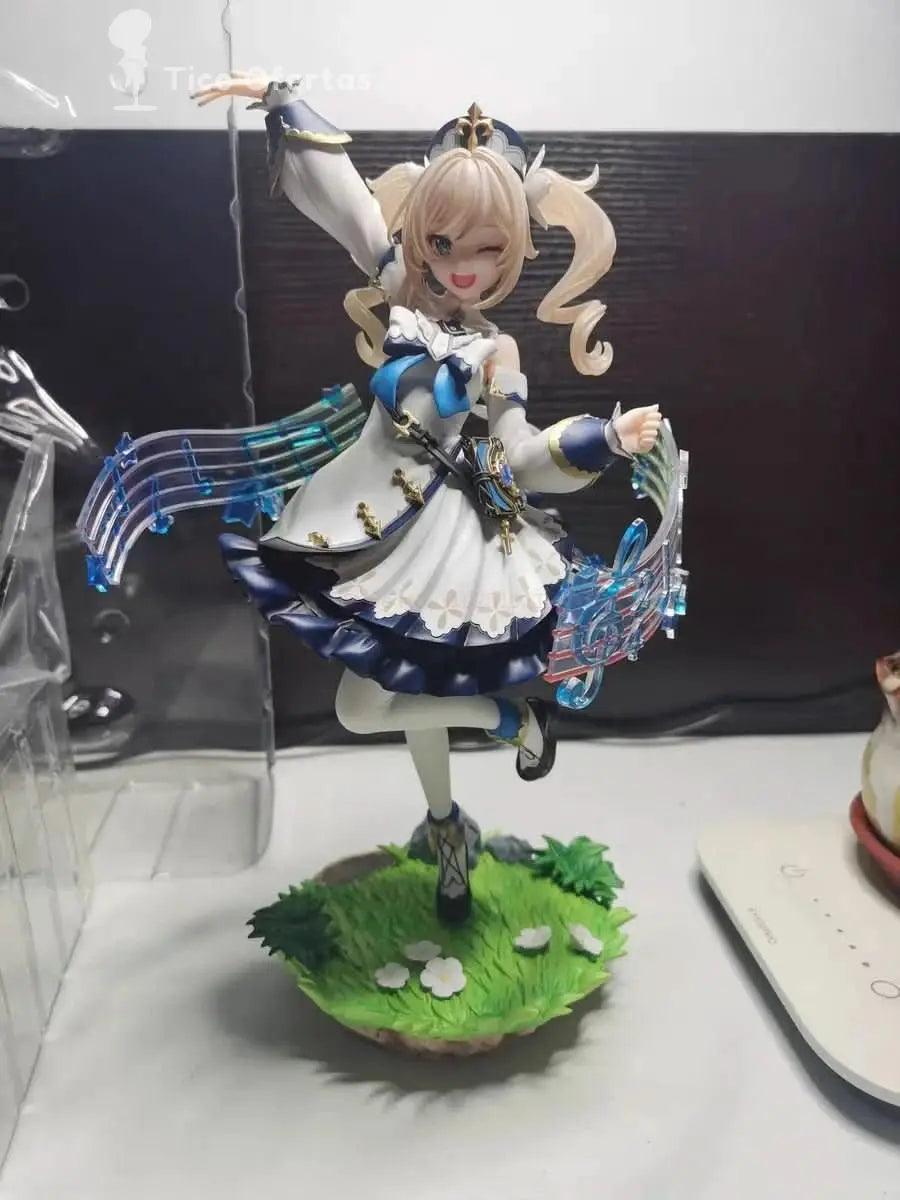 21cm Genshin Impact Barbara Figures Gunnhildr Figure Kawaii Cute Anime Figurine Statue Model Doll Collectible Decoration Gifts - Tico Ofertas
