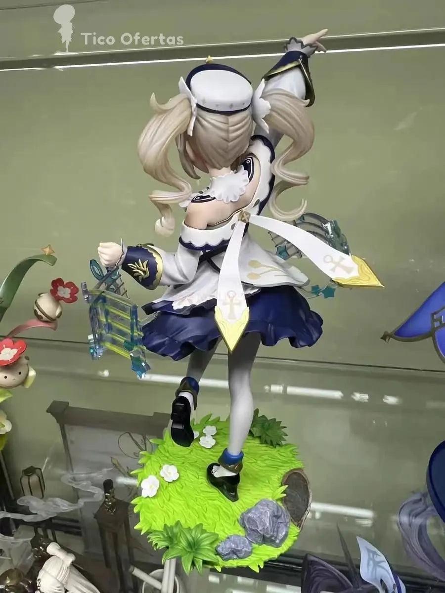 21cm Genshin Impact Barbara Figures Gunnhildr Figure Kawaii Cute Anime Figurine Statue Model Doll Collectible Decoration Gifts - Tico Ofertas