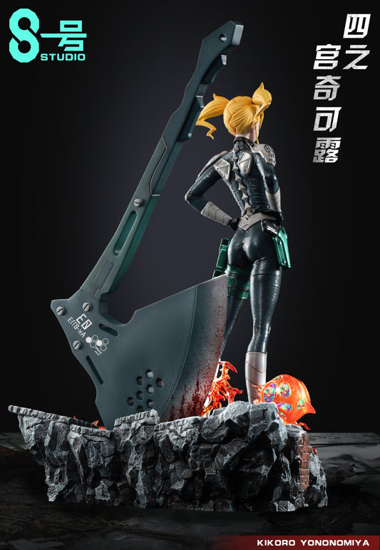 Black Estatuilla Kaiju No. 8 | Kikoru Shinomiya | No. 8 Studio | tienda anime | Tico Ofertas