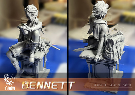 Dark Slate Gray Figura Genshin Impact Bennett | TOC Studio | Tienda Anime Tico Ofertas