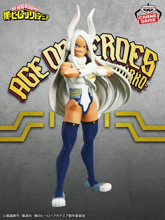 Dark Gray Estatuilla My Hero Academia | Mirko - Age of Heroes | Banpresto | Tico Ofertas