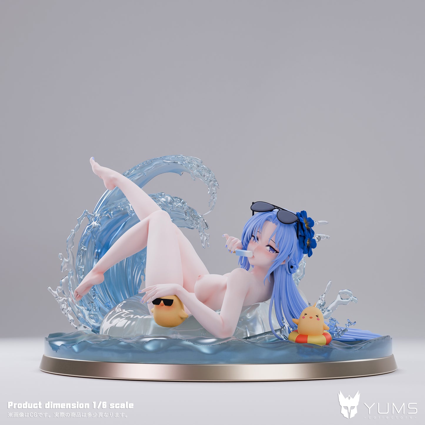 Gray Figura Azur Lane | Alsace & Mogador | YUMS-Collectors Studio | Estatua GK 1/6 | Tico Ofertas