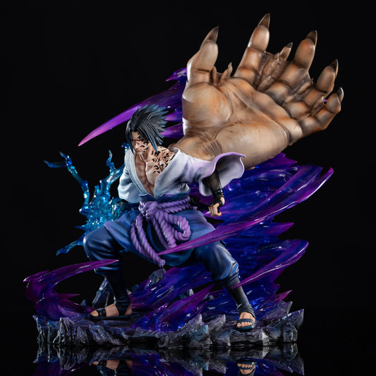 Black Estatuilla Naruto | Uchiha Sasuke | YR Studio | Tienda Anime | Tico Ofertas