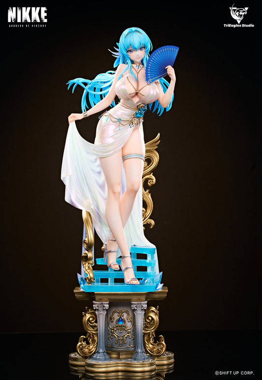 Light Gray Estatuilla Goddess of Victory: Nikke | Helm | TriEagles Studio | tienda anime | Tico Ofertas