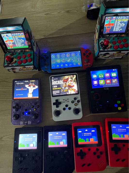 Dark Slate Gray Consolas portátiles con miles de juegos retro en Costa Rica