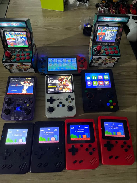 Dark Slate Gray Consolas portátiles con miles de juegos retro en Costa Rica