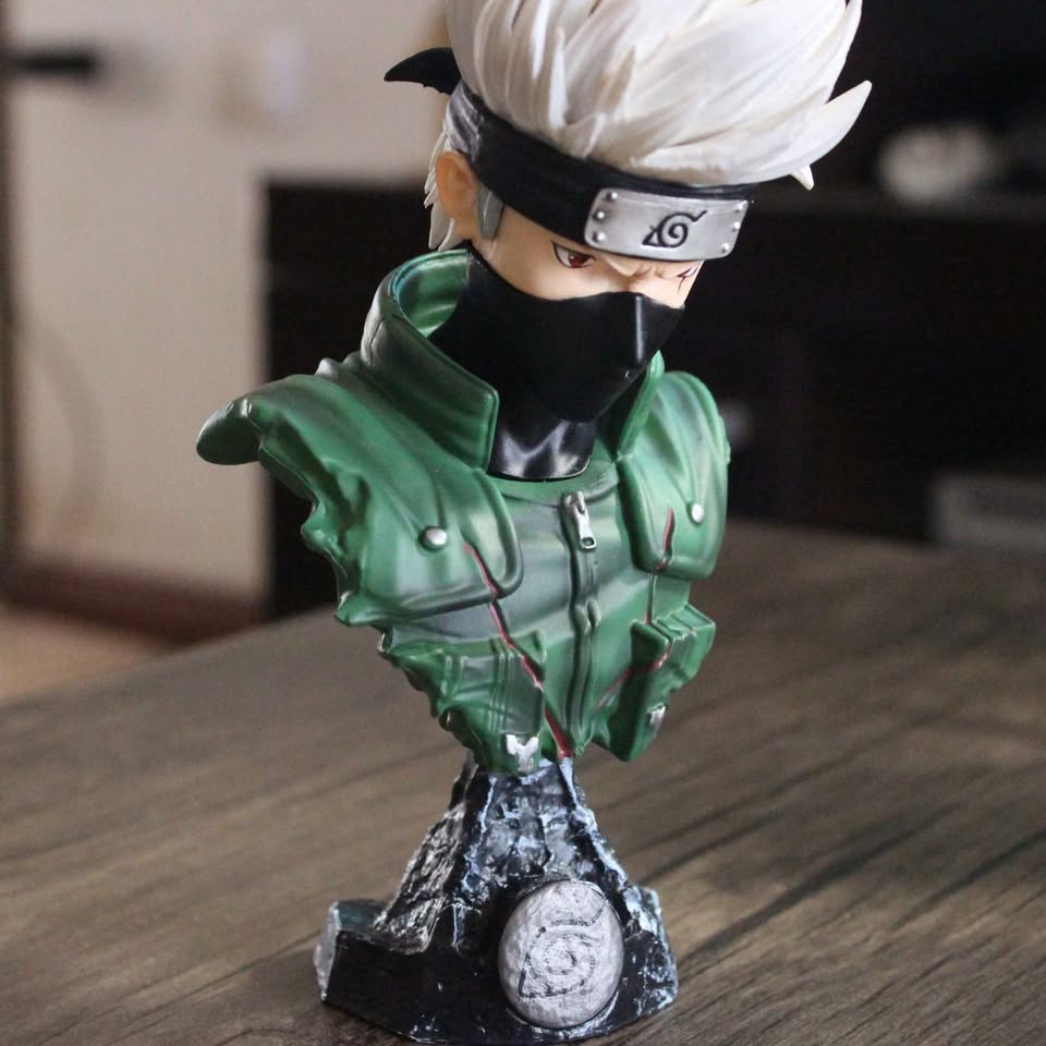 Dark Slate Gray Figuras de Naruto, Kakashi y Kurama originales en Costa Rica
