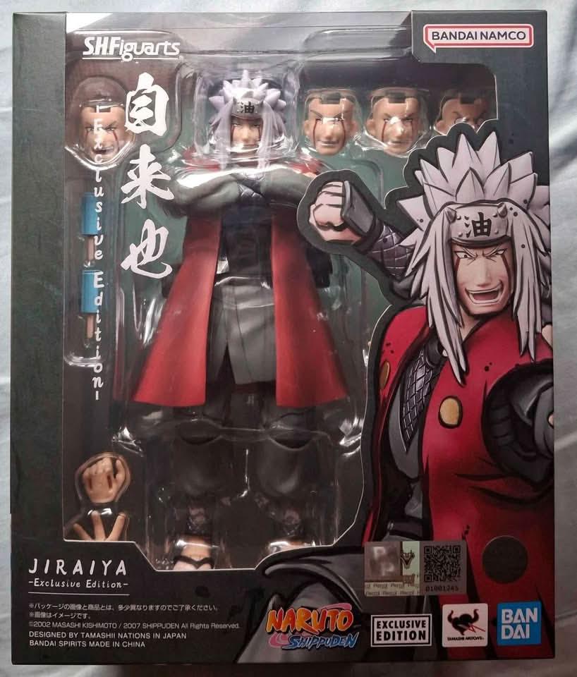 Dark Slate Gray Figura Bandai S.H.Figuarts - Jiraiya (Naruto) | Figuras de colección Anime Costa Rica TODO EN ANIME | Tico ofertas