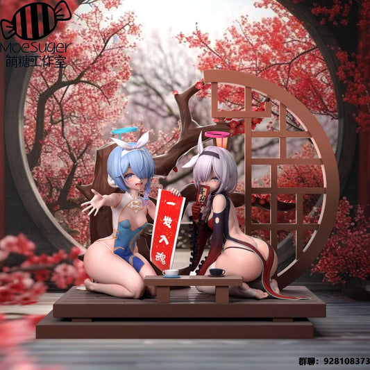 Dark Slate Gray Figura MoeSugar Studio - Blue Archive: Alona & Plana New Year Cheongsam | Figuras de colección Anime Costa Rica TODO EN ANIME  | Tico ofertas