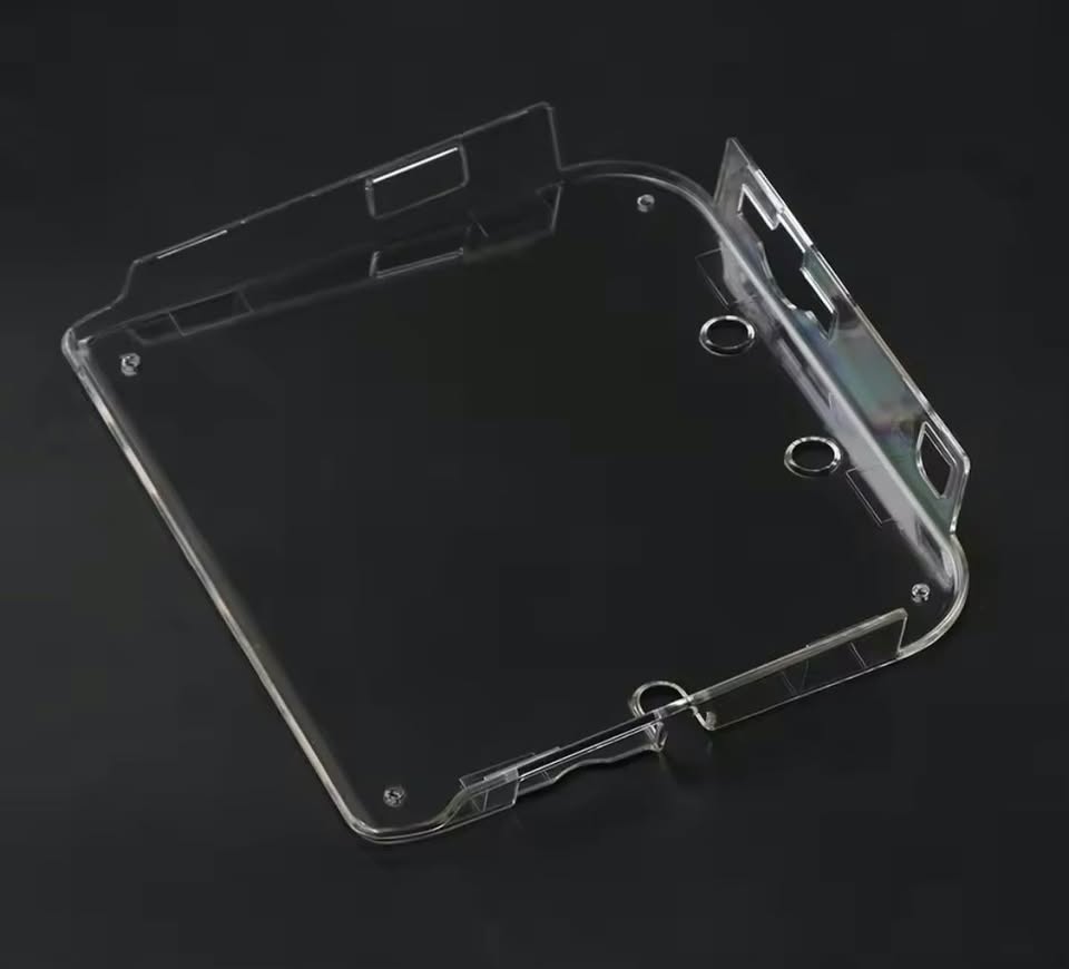 Black Funda Acrílica para Consolas Nintendo DS / 3DS – Protección Premium
