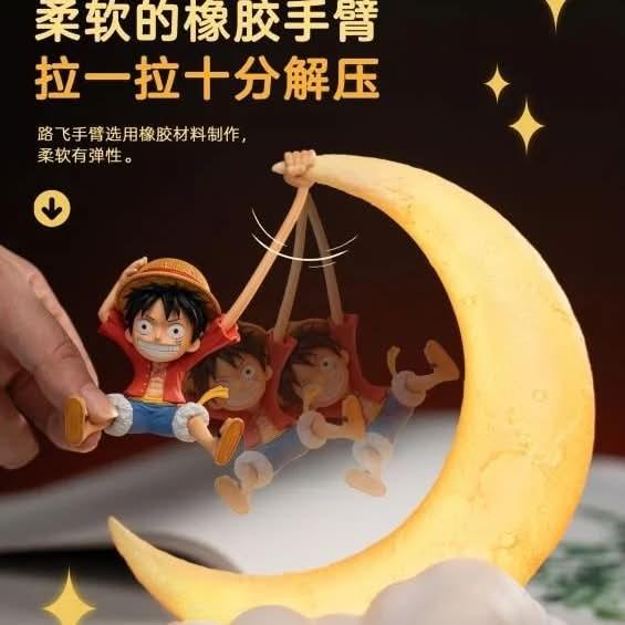 Light Goldenrod Lámpara Luffy - One Piece  | Accesorio de colección Anime Costa Rica, TODO EN ANIME  | Tico ofertas
