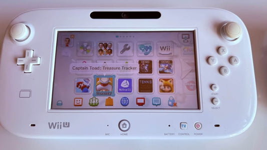 Gray Nintendo Wii U Desbloqueada con Juegos y Control Extra – Costa Rica