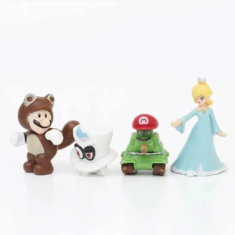 White Smoke Figuras Super Mario Bros 48pcs | Tico Ofertas