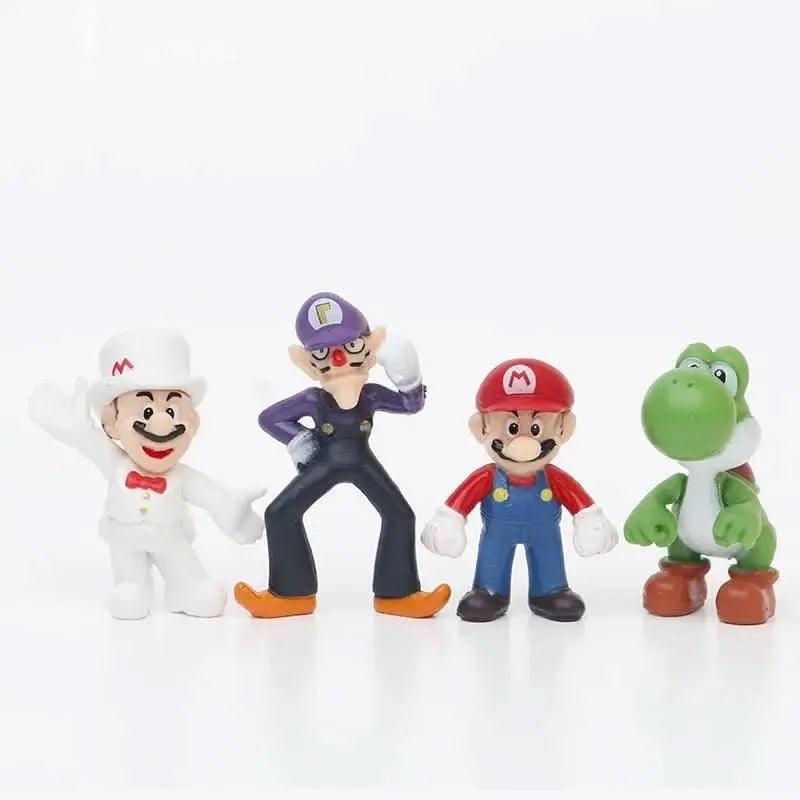 White Smoke Figuras Super Mario Bros 48pcs | Tico Ofertas