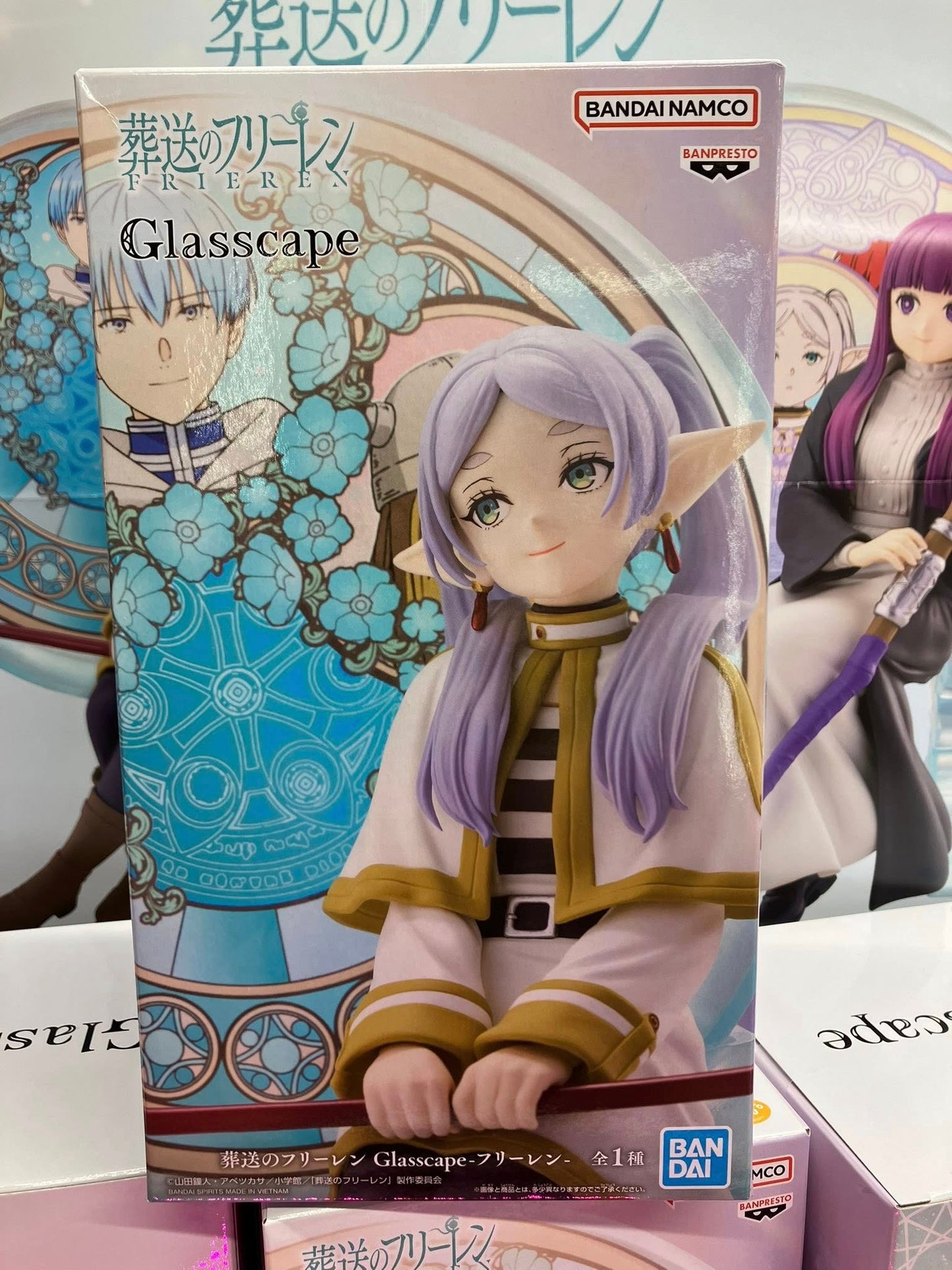 Dark Gray Estatuilla FRIEREN Y FERN | GLASSCAPE BANPRESTO | tienda anime | Tico Ofertas