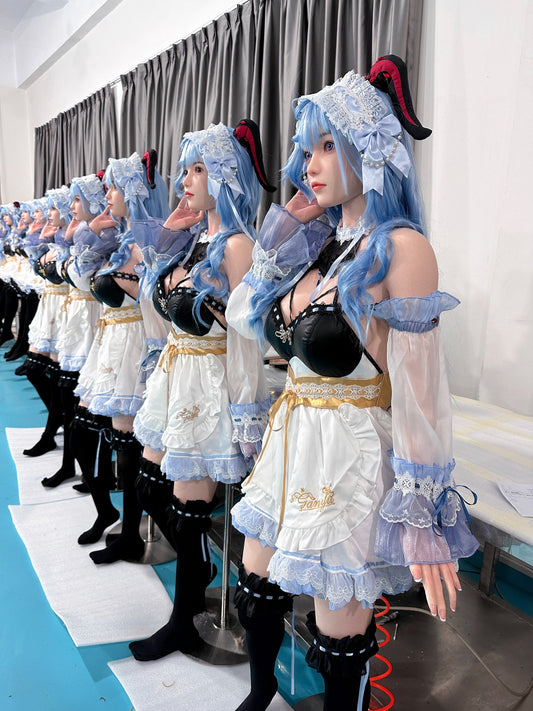 Light Gray Sex Dolls Genshin Impact | Ganyu | Ling Meng Studio | Tienda Anime | Tico Ofertas