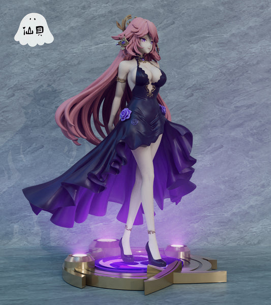 Slate Gray Figura Genshin Impact | Yae Miko | Tienda Anime | Tico Ofertas