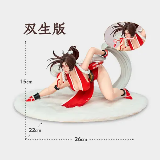 Lavender Estatuilla The King of Fighters | Mai Shiranui | Unique Art Studio | Tienda Anime | Tico Ofertas