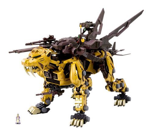 Dark Slate Gray Figura Zoids | Saber Tiger Gold Ver. Limited Edition 1/72 | Tico Ofertas Costa Rica