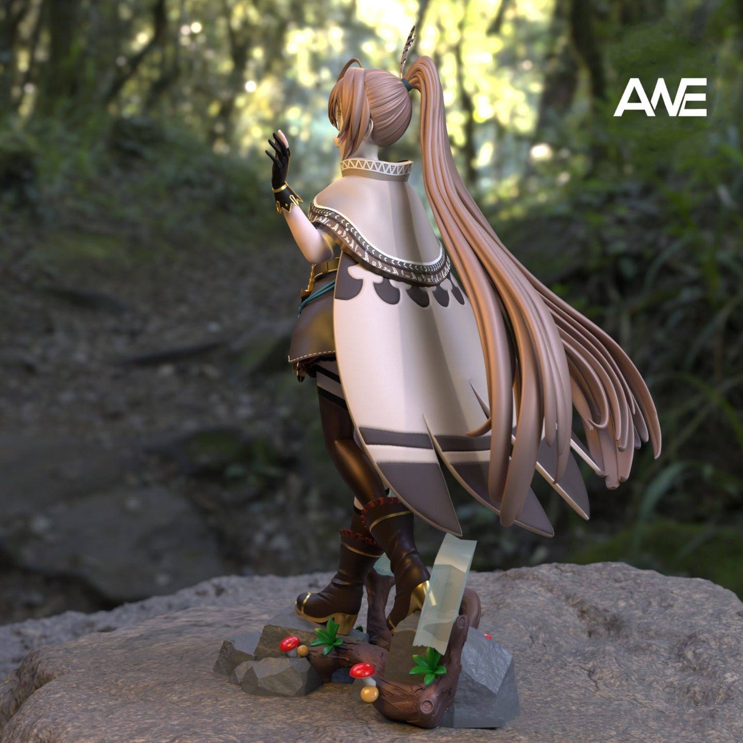 Dark Slate Gray Estatuilla VTuber | Nanashi Mumei | Tienda Anime | Tico Ofertas