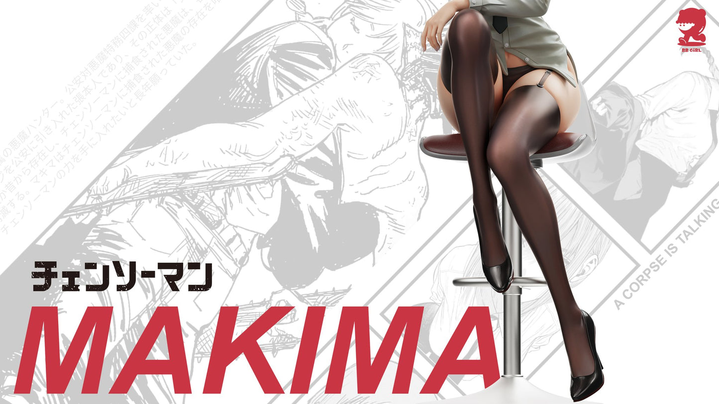 Light Gray Estatuilla Chainsaw Man | Makima | Tienda Anime | Tico Ofertas
