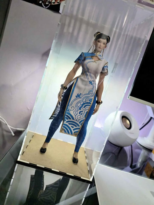 Dark Gray Cajas de acrílico personalizadas para figuras y coleccionables en Costa Rica