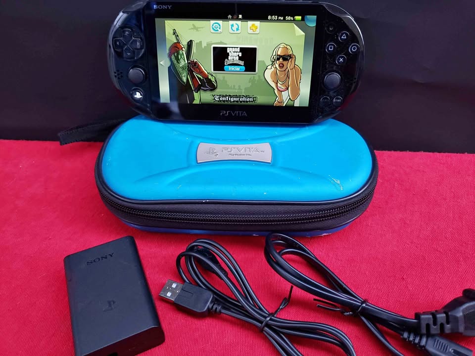 Dark Slate Gray PS Vita Slim 64GB con juegos + tienda libre | Costa Rica | Tico ofertas