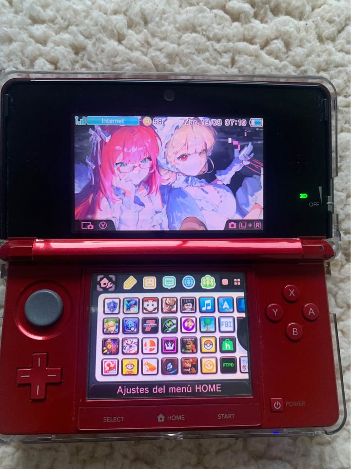 Dark Slate Gray Nintendo 3DS Old Desbloqueada con 64GB y Juegos – Costa Rica