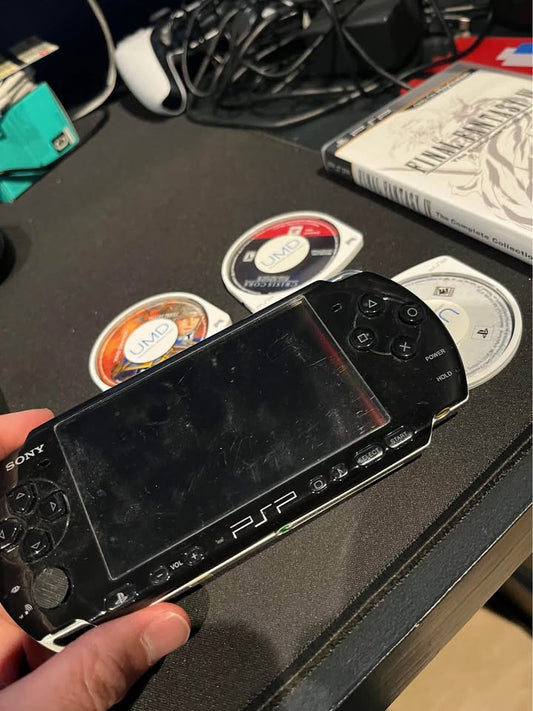 Dark Slate Gray PSP 3000 + 3 Juegos Final Fantasy | Bundle Retro Coleccionable Costa Rica