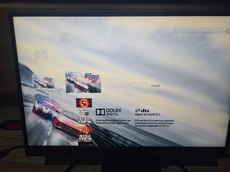 Dark Gray PlayStation 3 Slim Desbloqueada con Tienda de Juegos Gratis – Costa Rica