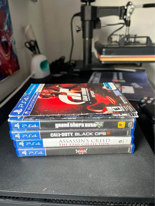 Dim Gray PlayStation 4 Slim 1TB con 2 Controles y 6 Juegos Físicos – Costa Rica